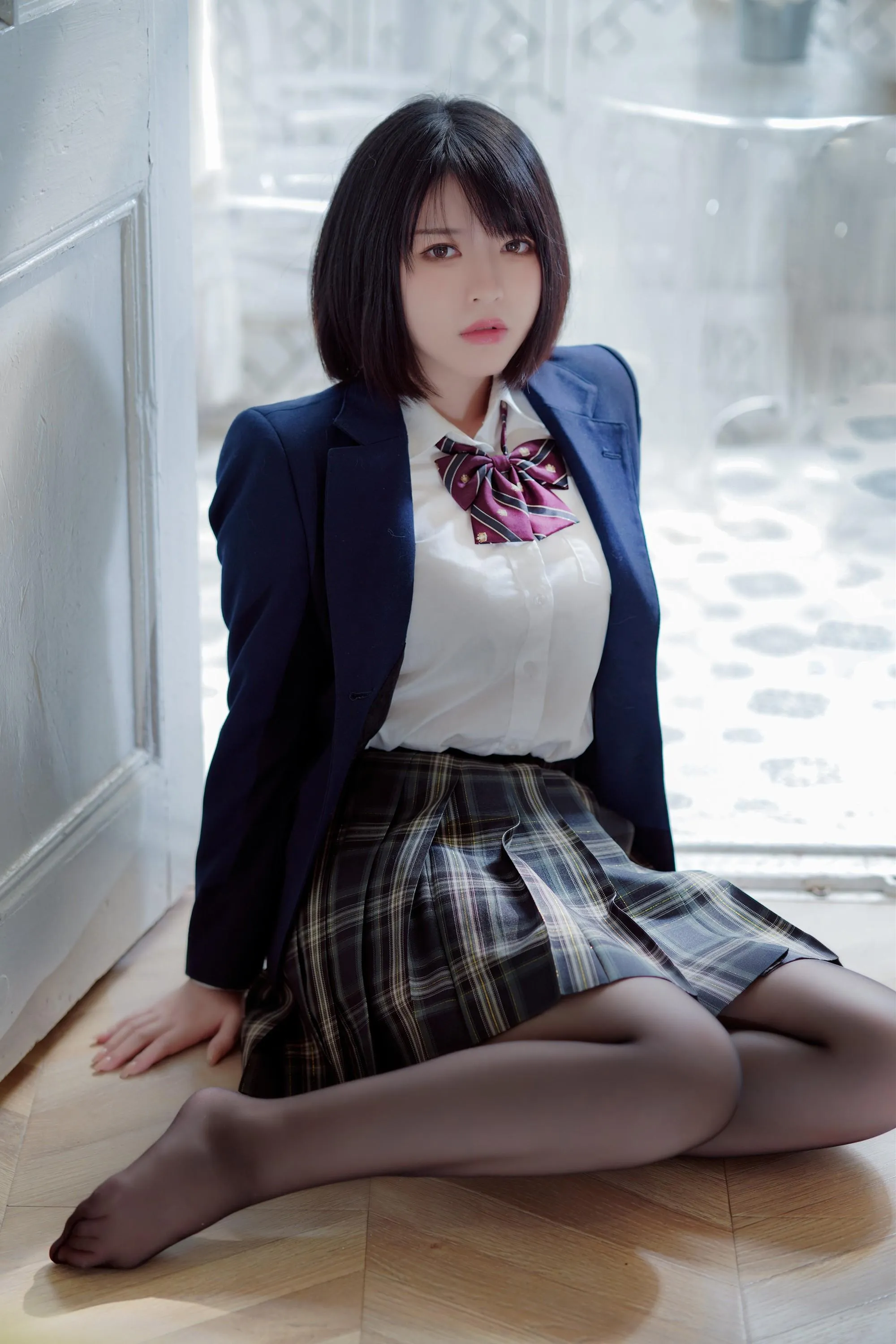 半半子 – NO.46 彼女の制服姿が好き [54P]插图1